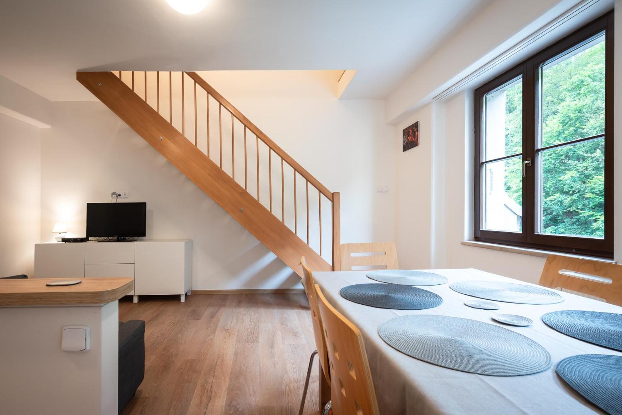 Apartman U Lanovky Jáchymov Buitenkant foto